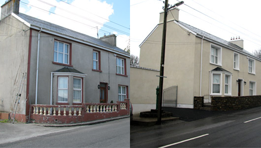 View the parochial house Extension